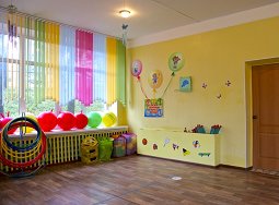 Вертикальные жалюзи в детском саду